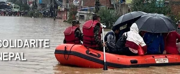 Inondations au Népal